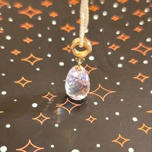Sterling Silver - PERSONA Brilliant Briolette Luminous Bracelet Charm Bead - 7g
